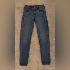 American Eagle Women's Blue Jeans
